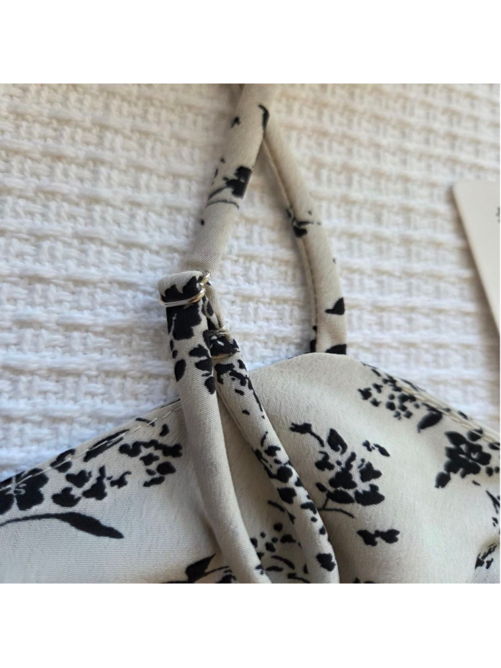 Women's MAPCIE Beige Black Floral Maxi Skirt Set M - Picture 12 of 16